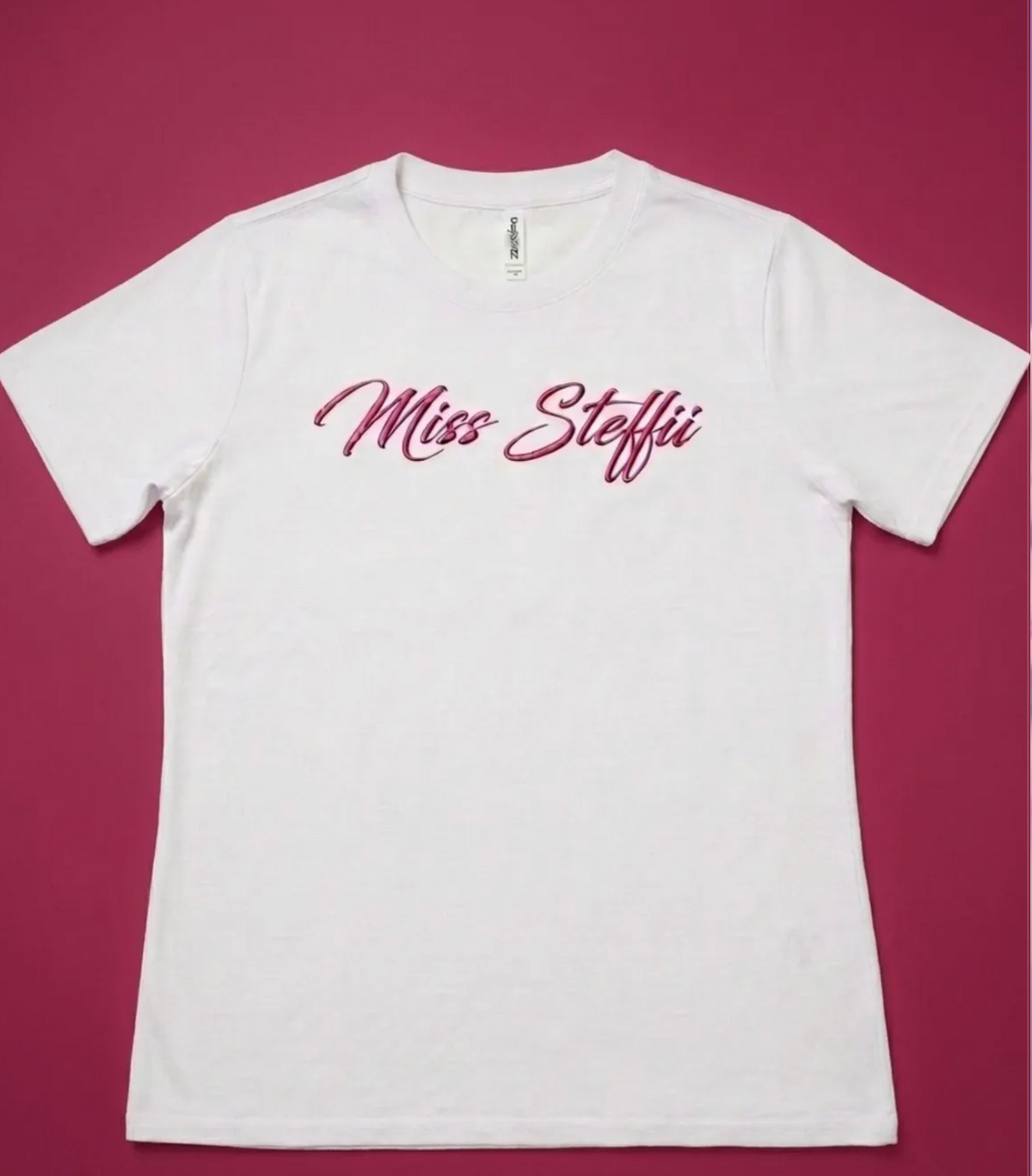 As seen on TV on The Voice!!! Miss Steffii merch t-shirt