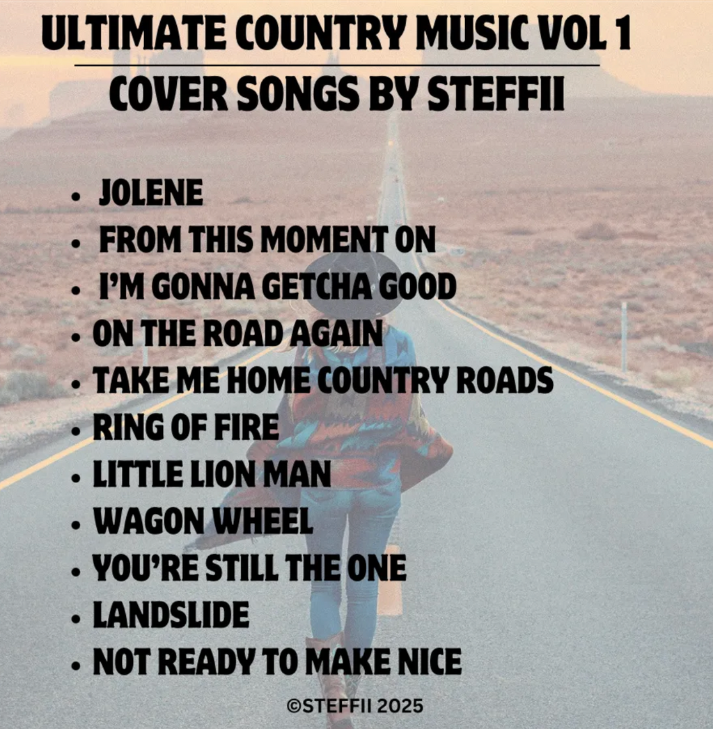 Track list for Ultimate Country Music Vol 1 by Steffii